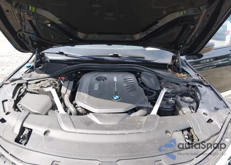 2019 BMW 740I из США, поврежденный, VIN WBA7E2C59KB217490